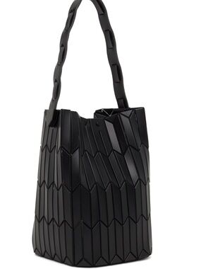 Patrizia Luca Black Geometric Box Bag